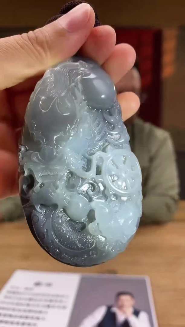 和田玉未镶嵌颈饰D940