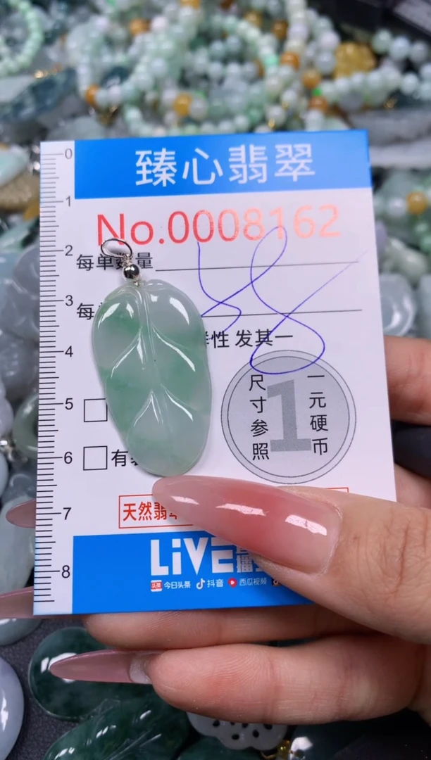 【闪购商品】翡翠颈饰未镶嵌含绳0008162