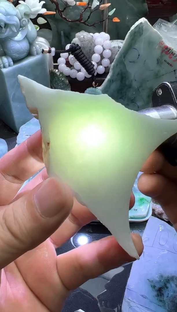 未镶嵌挂件翡翠天然缅甸翡翠A货