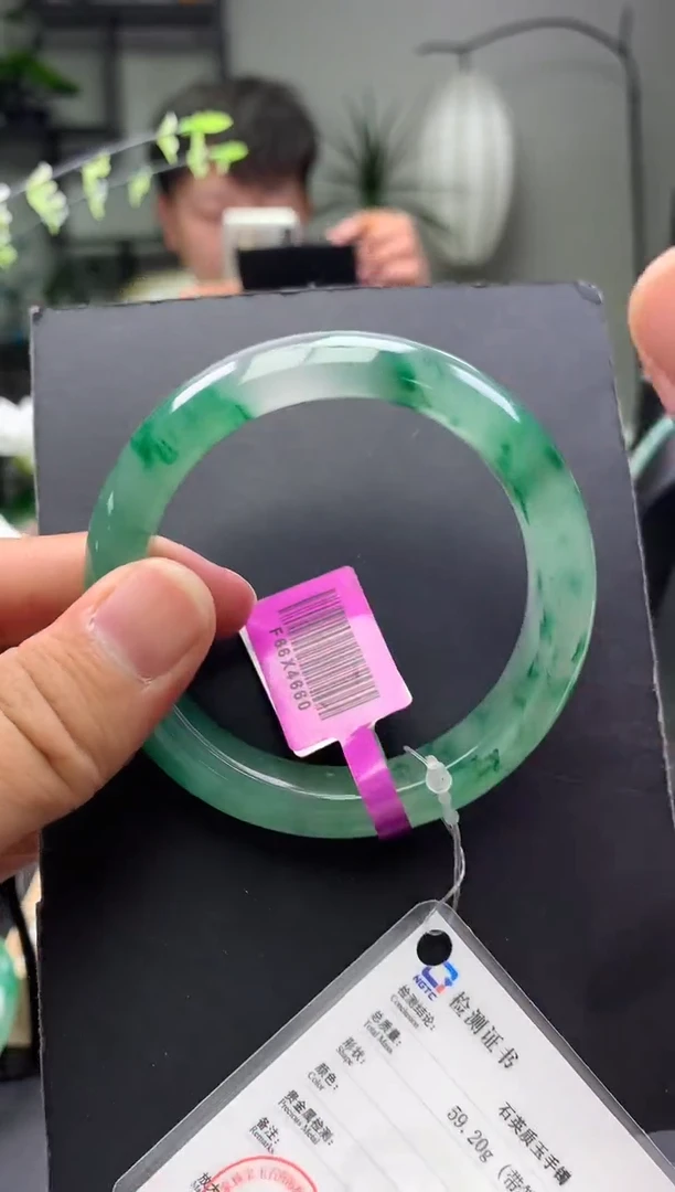 未镶嵌手镯石英质玉序号圈口57