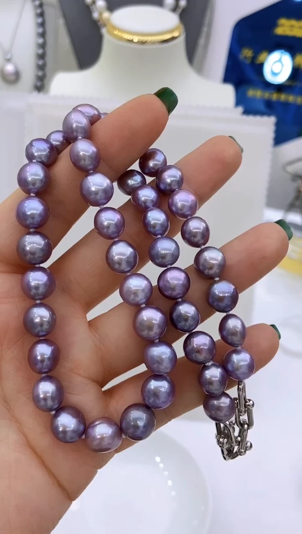 【闪购商品】淡水珍珠项链未镶嵌37 9-10mm