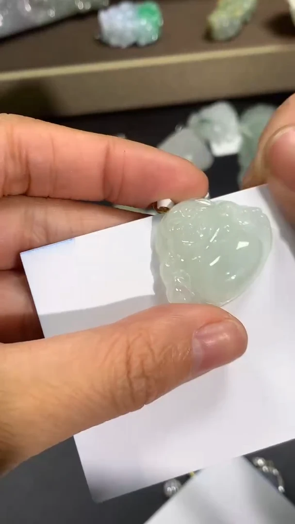 颈饰未镶嵌翡翠11