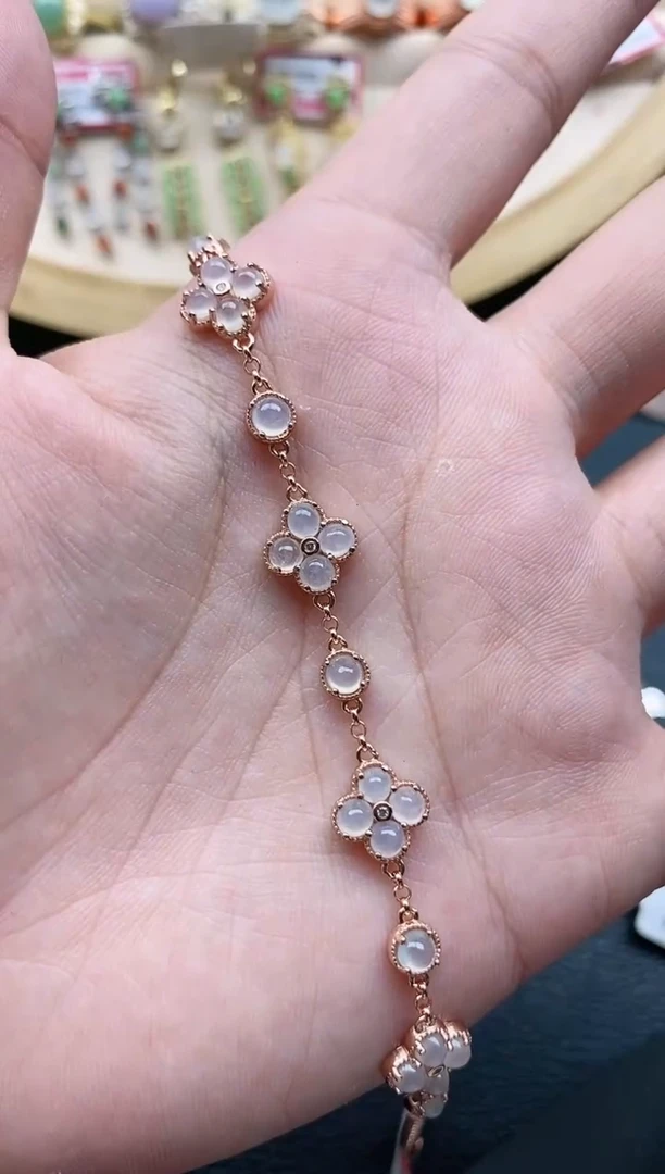 翡翠戒指银S925镶嵌1