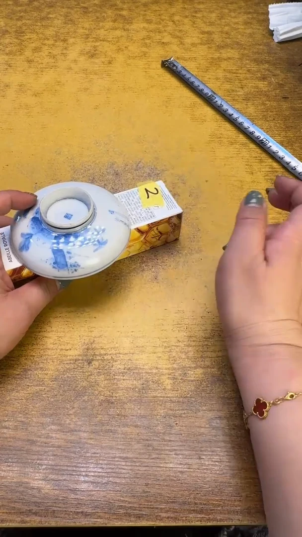 瓷器瓷器瑕疵脏旧2娇复原碗