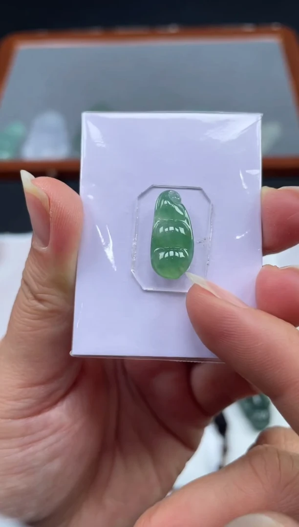 【闪购商品】定制翡翠银S925镶嵌01-18HDJT0127644