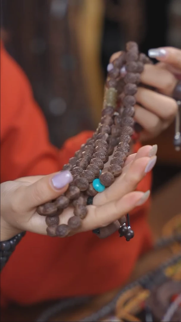 泥塑次第花开莲花珠108子孤品款式