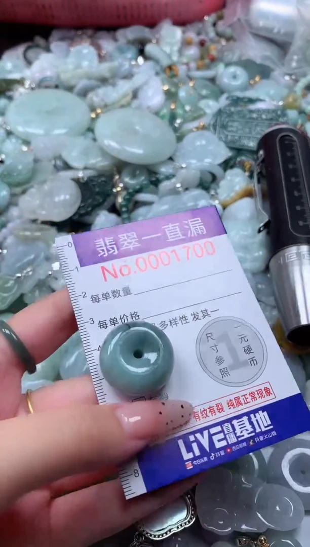 翡翠未镶嵌吊坠(不含链)1700