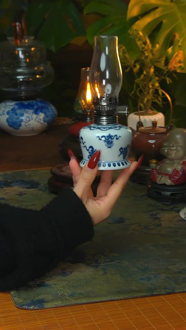 【闪购商品】景德镇陶瓷灯摆件