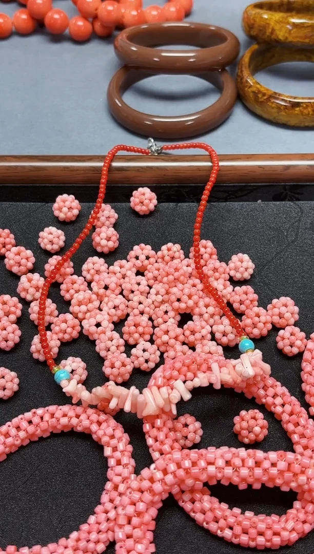 14号粉色精品妈妈链