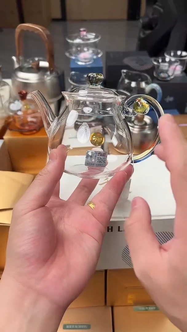 @@禾器幻彩清莲壶迷翠