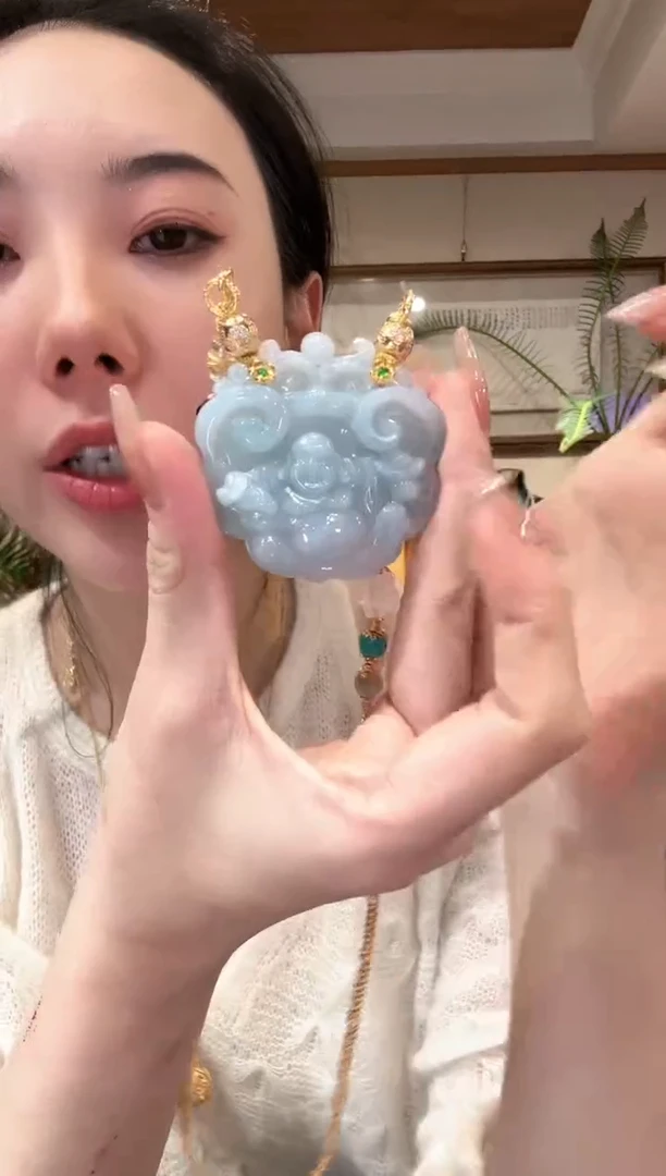 【闪购商品】翡翠颈饰未镶嵌国风