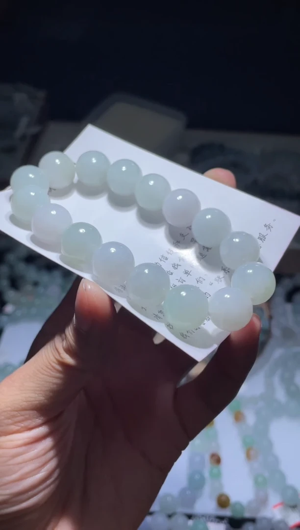 未镶嵌定制翡翠翡翠手串