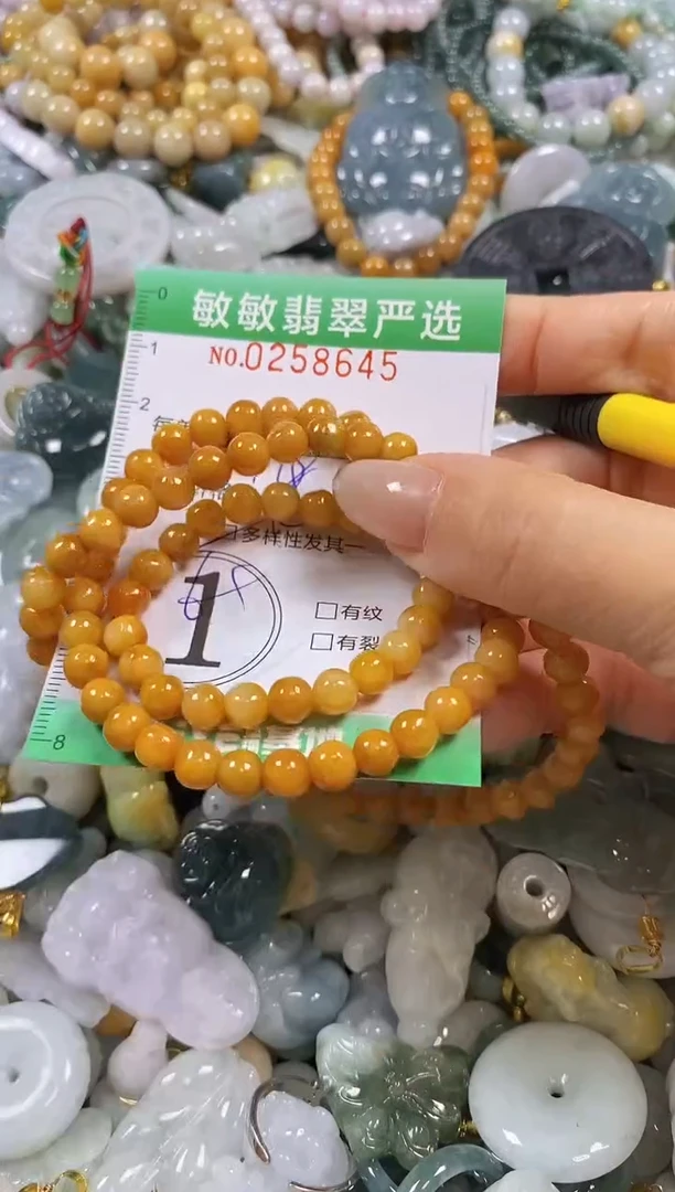 翡翠未镶嵌颈饰闪购0258645多样性发其一