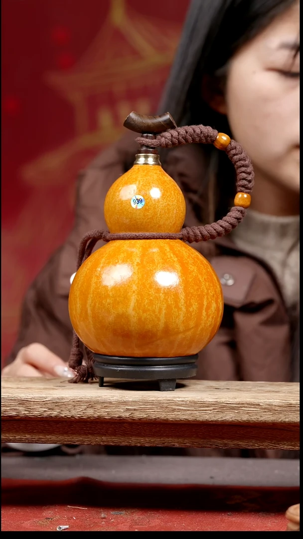 939号纯手工制作天然大漆真葫芦