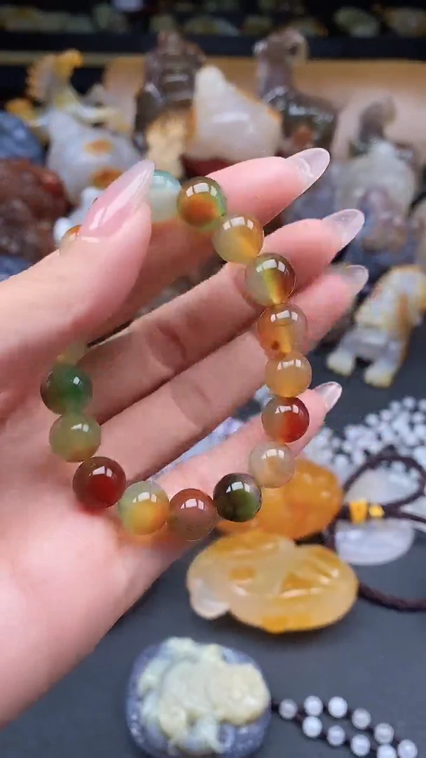 【闪购商品】玛瑙/玉髓颈饰未镶嵌dd