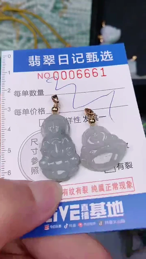 【闪购商品】翡翠颈饰未镶嵌00006661