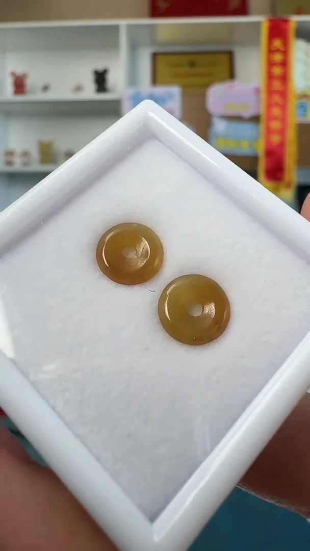 翡翠未镶嵌耳饰翡翠裸石