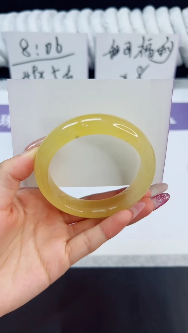 未镶嵌手镯石英质玉5/57.3HLY