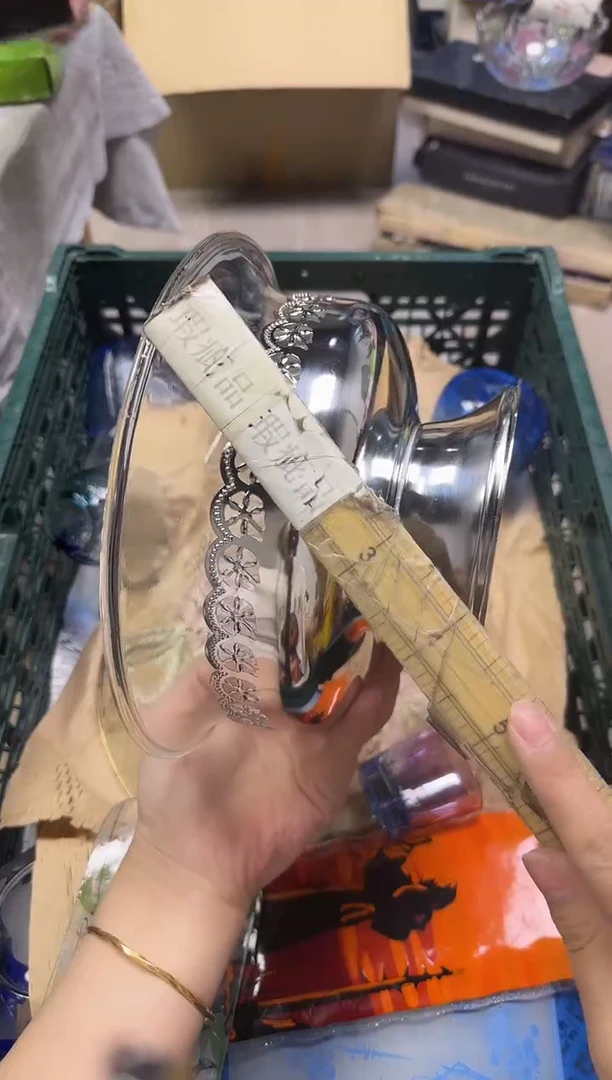 手工艺品玻璃猫*姐453