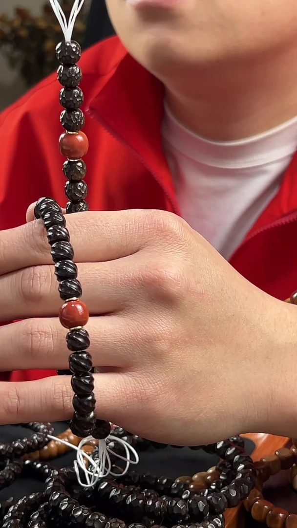 【闪购商品】椰蒂手串扭转乾坤换龙鳞无相红运当头款