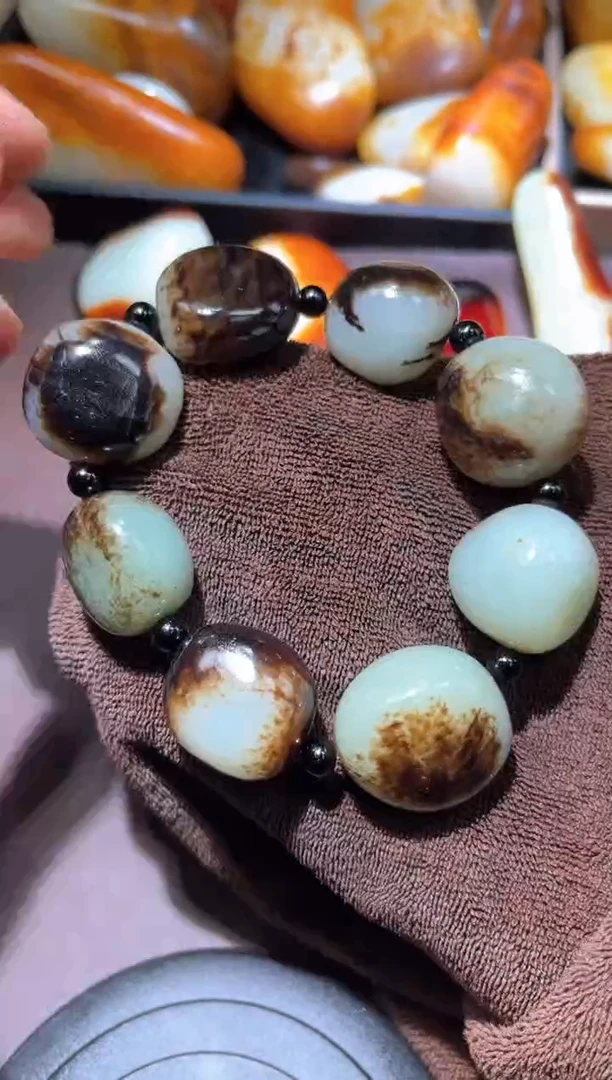 【闪购商品】和田玉（子料）颈饰未镶嵌YL-WW-2.9-30多样性发货