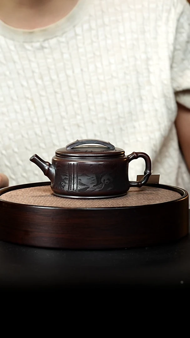 茶壶紫砂宜兴紫砂壶H44830