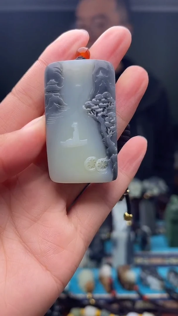 未镶嵌和田玉挂件1