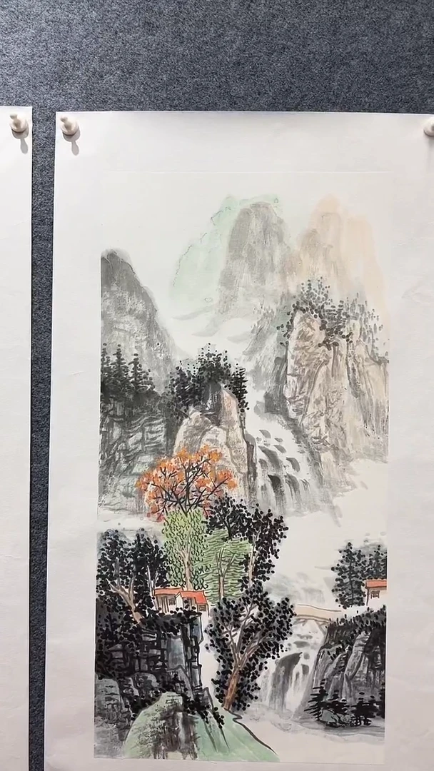 国画卢少波 /国画/画心