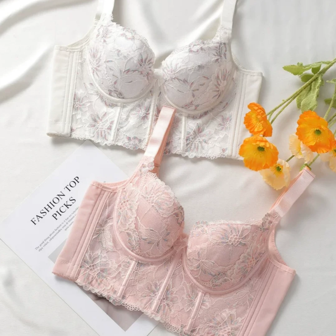 胸部下垂矫正内衣大胸薄款胸罩聚拢收副乳七排扣调整型文胸-T41