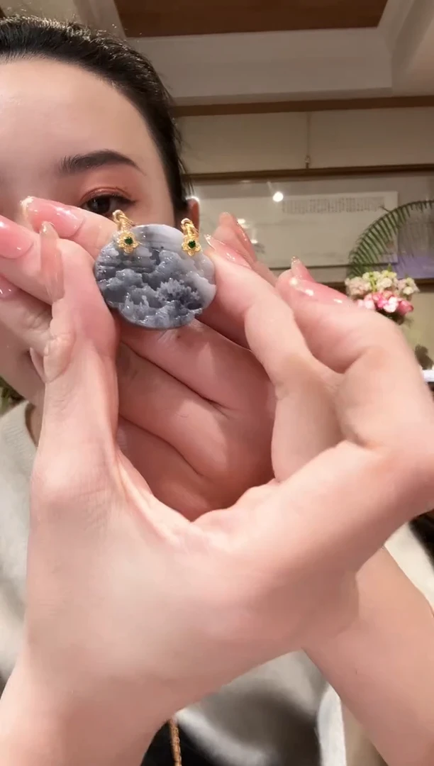 【闪购商品】翡翠颈饰未镶嵌国风