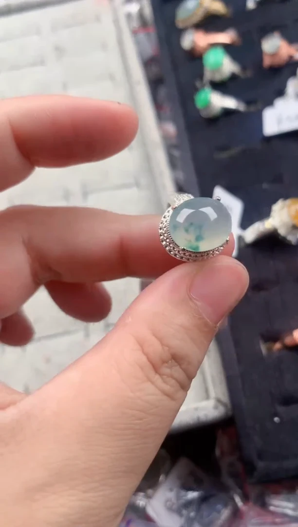 未镶嵌戒指翡翠666     14