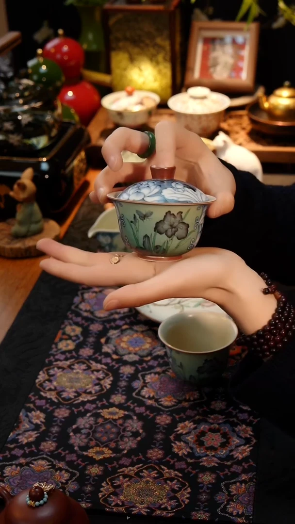 茶器盖碗一个盖碗一个