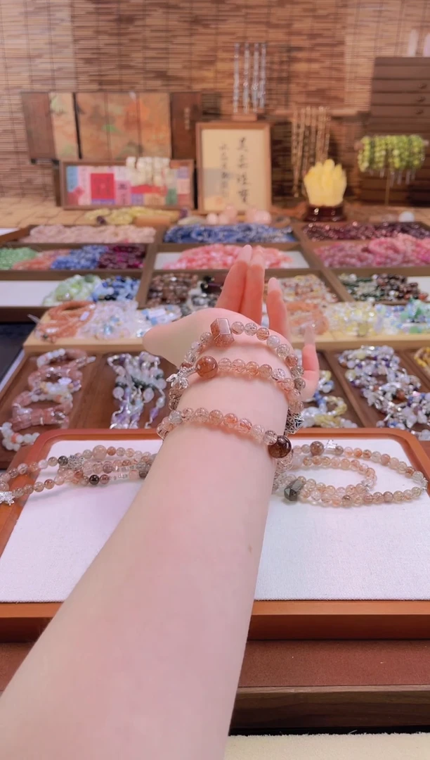 水晶手链合金cb3167cb3167