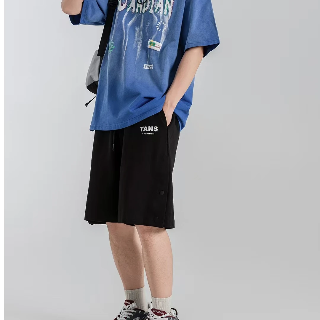 27085高端专享天花板夏款短裤黑色（B)