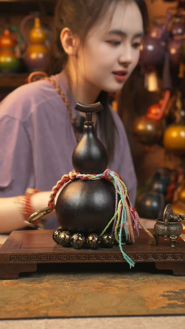 150大漆一物一拍记葫堂出品【不带手串】