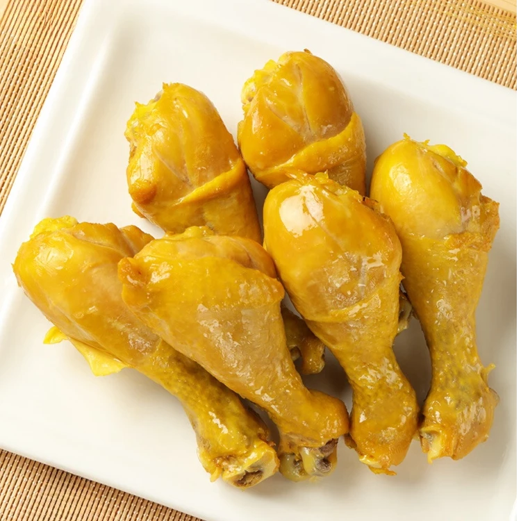 盐焗鸡腿大鸡腿开袋即食真空包装休闲零食便宜批发盐焗鸡腿特价