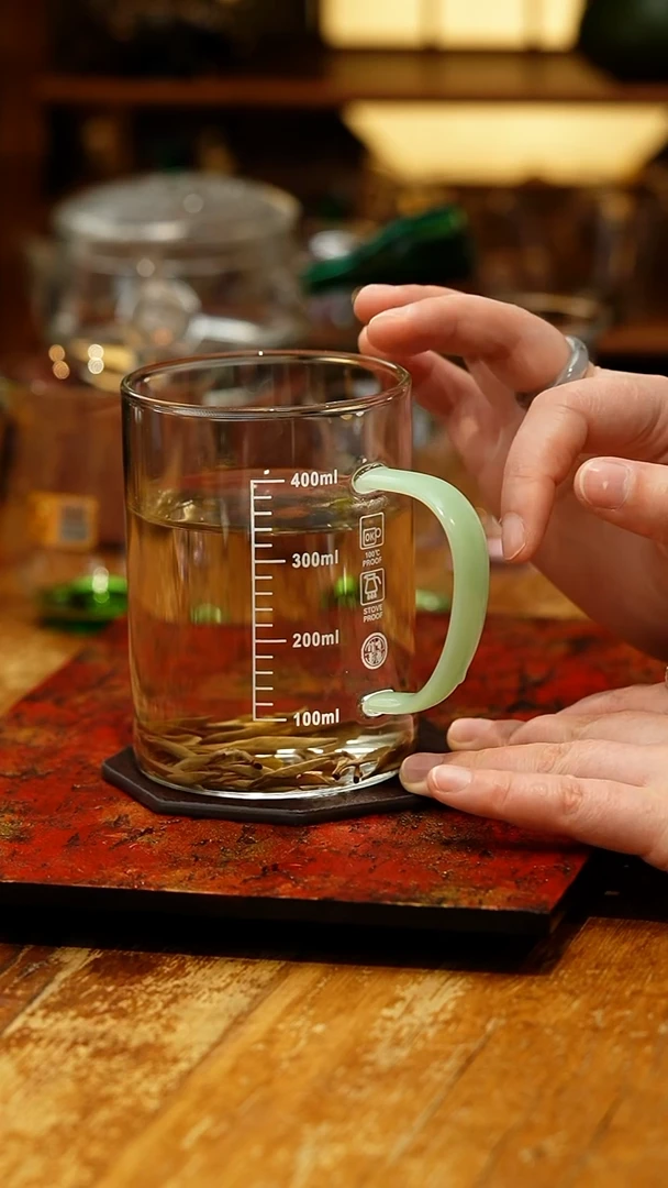 【闪购商品】松风杯/刻度浅玉色/不批发