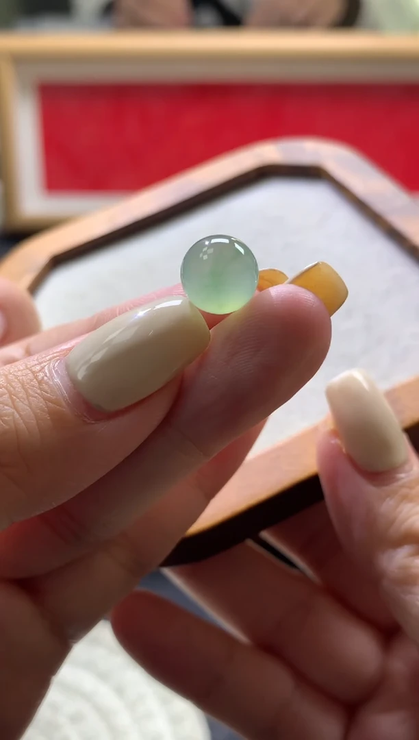 未镶嵌定制翡翠卡9.3mm