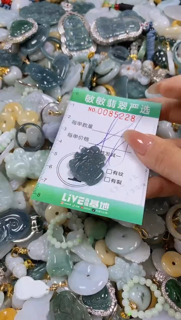 【闪购商品】翡翠颈饰未镶嵌闪购商品0085228多样性发其一