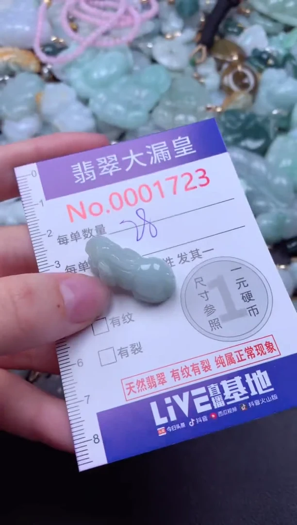 吊坠(不含链)未镶嵌翡翠1723
