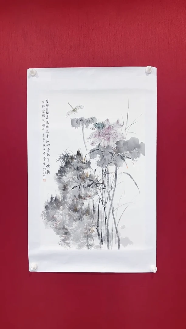 国画秦燕格老师画作