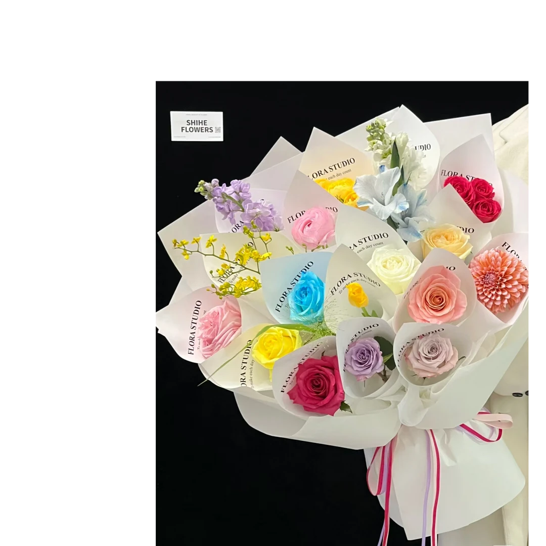 一岁一礼花束鲜花随机