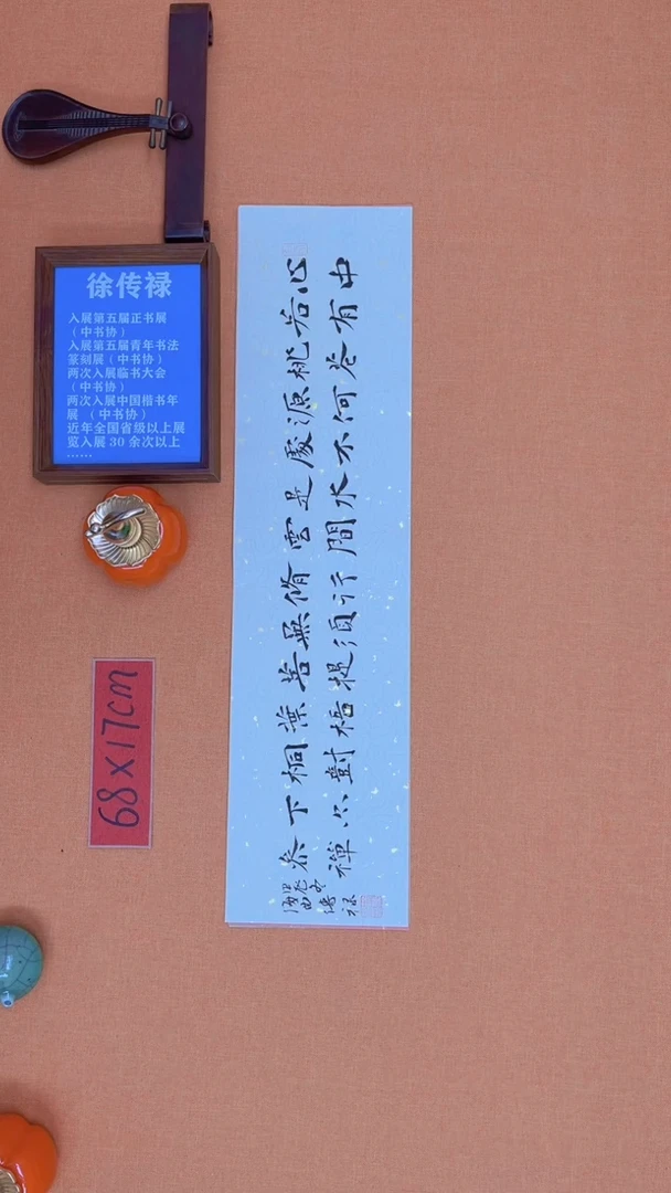 【闪购商品】书法徐老师原创书法作品