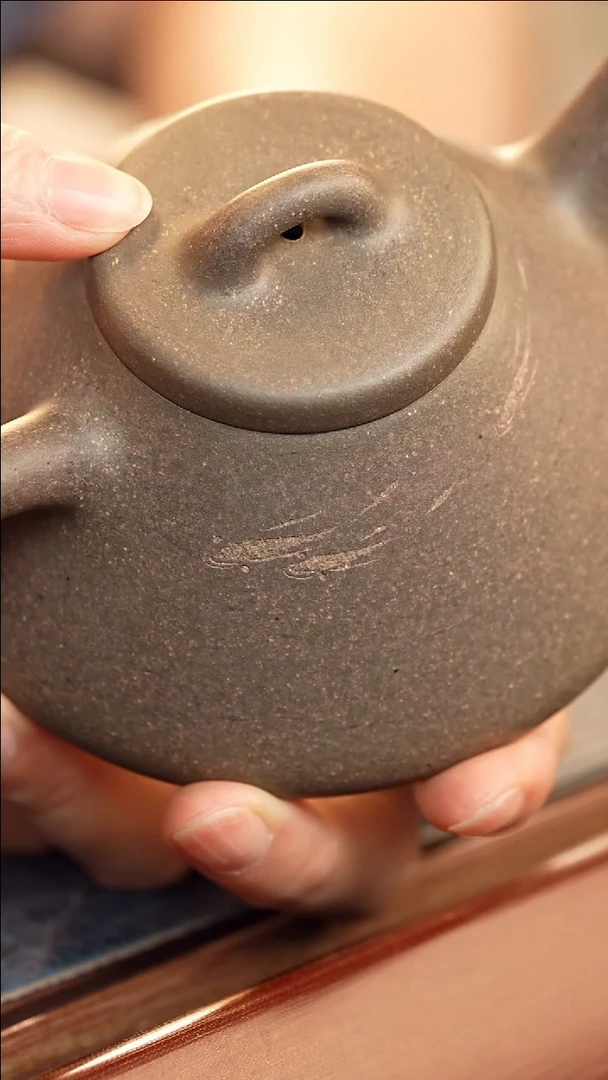 茶壶底槽青徐东洋全手青段子冶石瓢