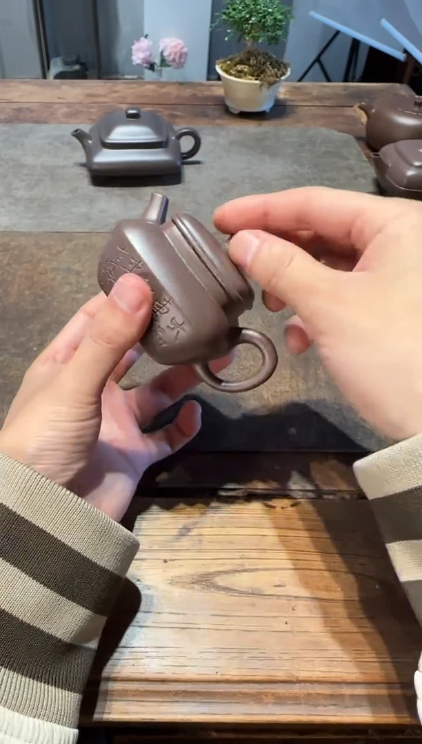 茶壶紫砂夜**子天青合欢