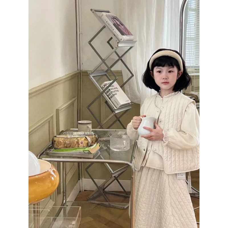 45357D2287新款时尚米白长裙