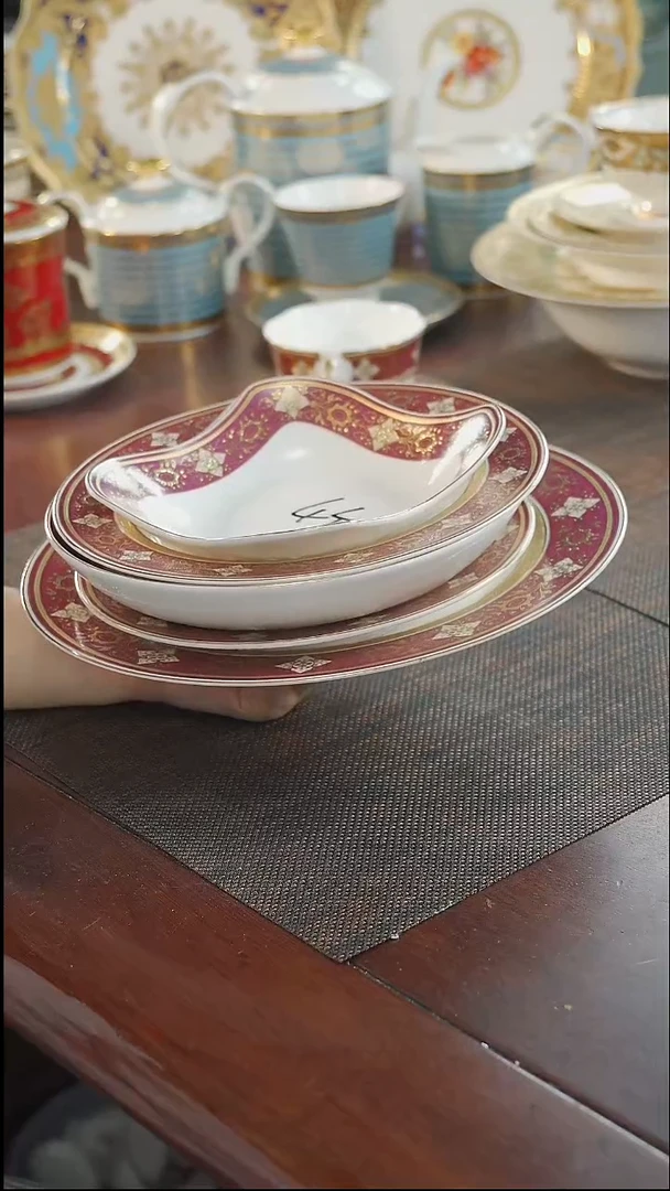 瓷片十件套