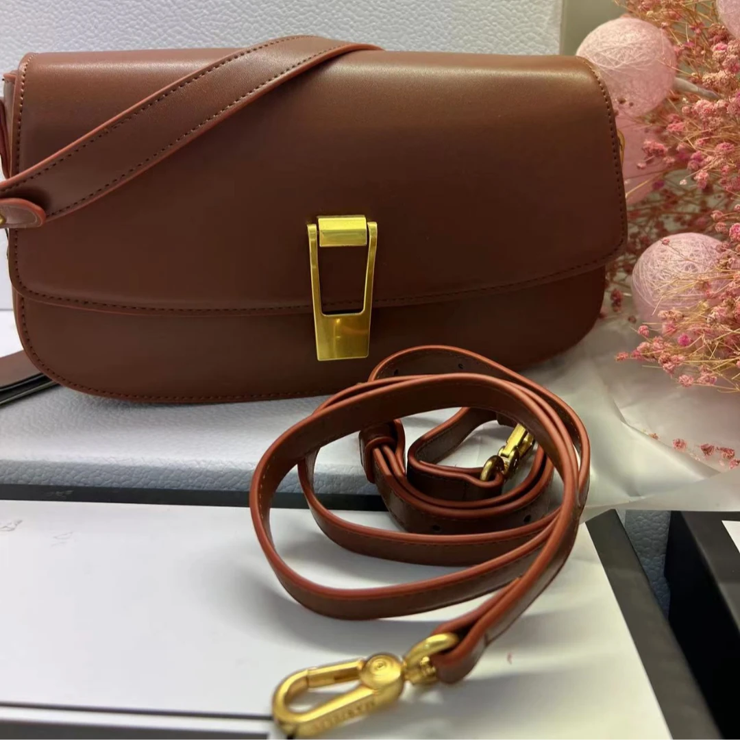 【TY】FES-9399-棕色 轻奢高级韩版单肩潮流时尚简约女包