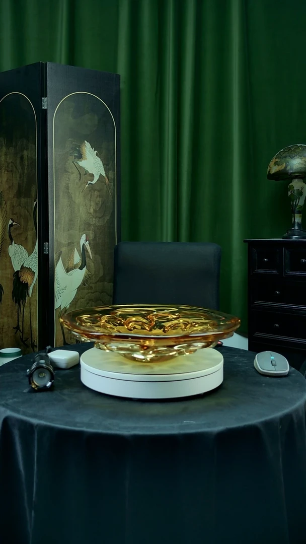 手工艺品琉璃果盘03