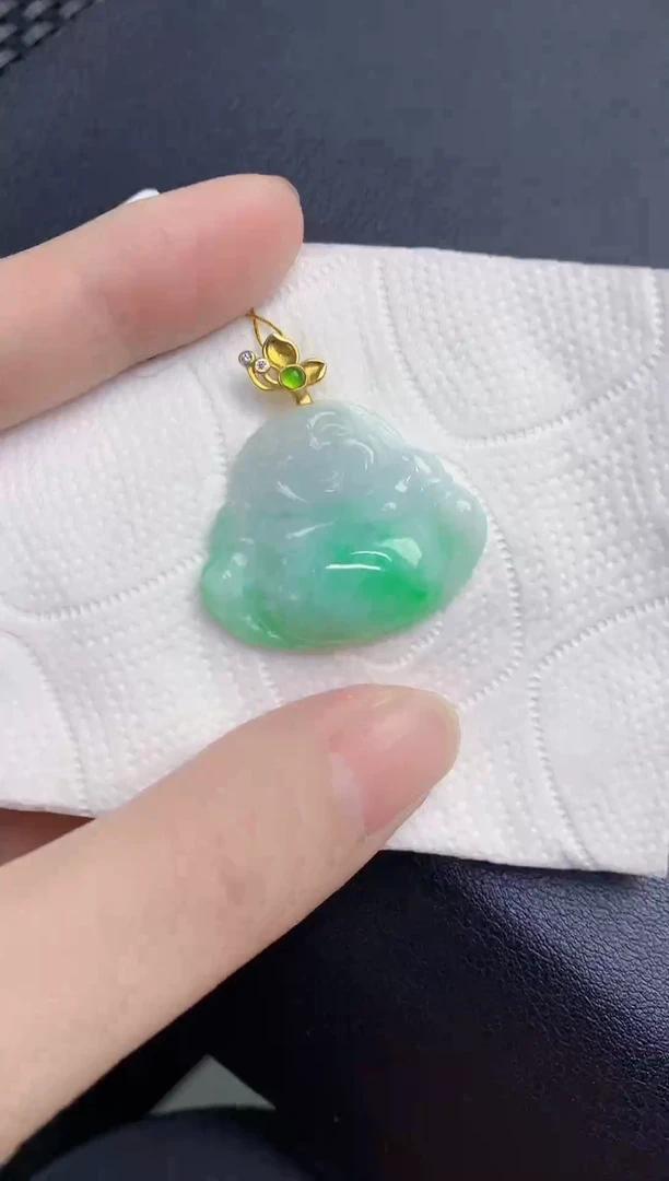 颈饰未镶嵌翡翠天然翡翠缅甸A货